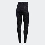 Adidas Essentials Allover Print Tights - Black/White