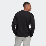 Adidas Mens Big Logo Ft Sweatshirt - Black/White
