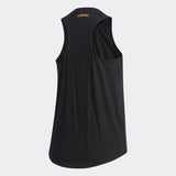 Adidas Women'S Essentials Branded Tank Top - Black/Copper Metallic