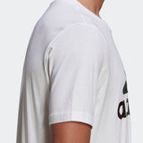 Adidas Mens Essentials Camouflage Print T-Shirt - White/Legacy Green