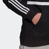 Adidas Mens Zip Up Hoodie - Black