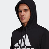 Adidas Man Biglogo Hoodie  - Black/White