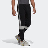 Adidas Mens Track Pants  - Black/White/Grey