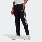Adidas Mens Cut 3 Stripe Pants - Black/White
