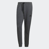 Adidas Mens Tapered Cuff 3-Stripes Track Pants  - Dark Grey