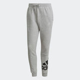 Adidas Mens Big Logo Fleece Pants  - Grey/Black