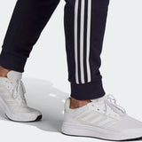 Adidas Mens Essentials  Tapered Cuff 3-Stripes Pant - Legink/ White