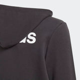 Adidas Boys  Essentials Linear Pullover  Hoodie - Black/White