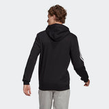 Adidas Men Essentials Logo Colorblock Hoodie - Black