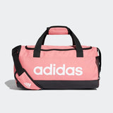 Adidas Essentials Logo Duffel Bag (Xs) -Hazy Rose/Black/White