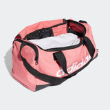 Adidas Essentials Logo Duffel Bag (Xs) -Hazy Rose/Black/White