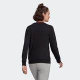 Adidas Womens Essentials Logo Sweatshirt - Black/White