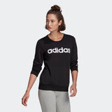 Adidas Womens Essentials Logo Sweatshirt - Black/White