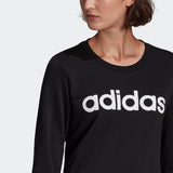 Adidas Womens Essentials Logo Sweatshirt - Black/White
