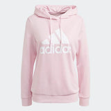 Adidas Womens Big Logo Hoodie - Pink/White