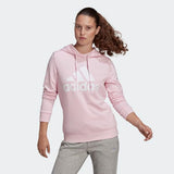 Adidas Womens Big Logo Hoodie - Pink/White