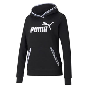 Puma  Women Rebel Amplified Hoodie  - Black