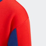 Adidas Boys Fleece Crewneck  - Vivid Red