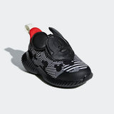 Adidas Baby/Toddler Fortarun Mickey  Shoe - Core Black / Off White / Active Red