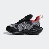 Adidas Baby/Toddler Fortarun Mickey  Shoe - Core Black / Off White / Active Red