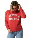 Russell Athletic  Womens Arch Logo Crew - Apple
