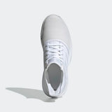 Adidas Womens Gamecourt Tennis Shoes  - Cloud White / Cloud White / Blue Tint