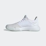 Adidas Womens Gamecourt Tennis Shoes  - Cloud White / Cloud White / Blue Tint