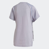 Adidas Womens Glam On Aeroready Tee - Glory Grey