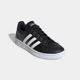 Adidas Womens Grand Court Base Casual Shoes - Core Black/Cloud White