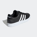 Adidas Womens Grand Court Base Casual Shoes - Core Black/Cloud White