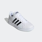 Adidas Womens Grand Court Base Lifestyle Shoe - White/Black