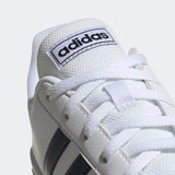 Adidas Womens Grand Court Base Lifestyle Shoe - White/Black