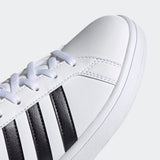 Adidas Womens Grand Court Base Lifestyle Shoe - White/Black