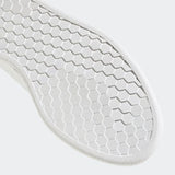 Adidas Womens Grand Court Base  Casual Shoe - Cloud White/Noble Purple/Dove Grey