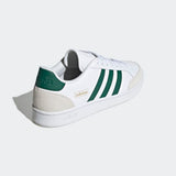 Adidas Mens Grand Court Se Shoes - Cloud White / Collegiate Green / Orbit Grey