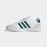 Adidas Mens Grand Court Se Shoes - Cloud White / Collegiate Green / Orbit Grey