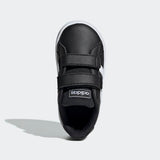 Adidas Baby / Toddler Grand Court  Shoes - Black/White