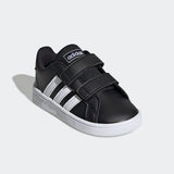 Adidas Baby / Toddler Grand Court  Shoes - Black/White