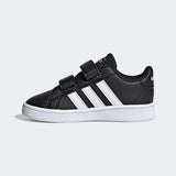 Adidas Baby / Toddler Grand Court  Shoes - Black/White
