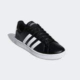 Adidas Mens Grand Court Sport Style Shoe - Black/White
