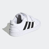 Adidas Baby /Toddler Grand Court  Shoes - White/Black