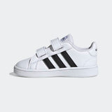 Adidas Baby /Toddler Grand Court  Shoes - White/Black