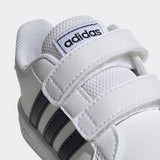 Adidas Baby /Toddler Grand Court  Shoes - White/Black