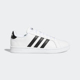 Adidas Mens Grand Court Shoe - Cloud White/ Core Black