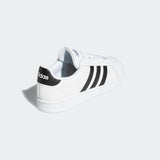 Adidas Mens Grand Court Shoe - Cloud White/ Core Black