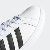 Adidas Mens Grand Court Shoe - Cloud White/ Core Black