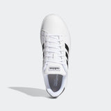 Adidas Womens Grand Court  Casual Shoe - White/Black
