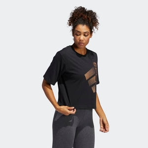 Adidas Womens Holiday Tee - Black