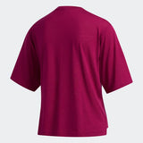 Adidas Womens Holiday Tee - Power Berry