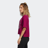 Adidas Womens Holiday Tee - Power Berry